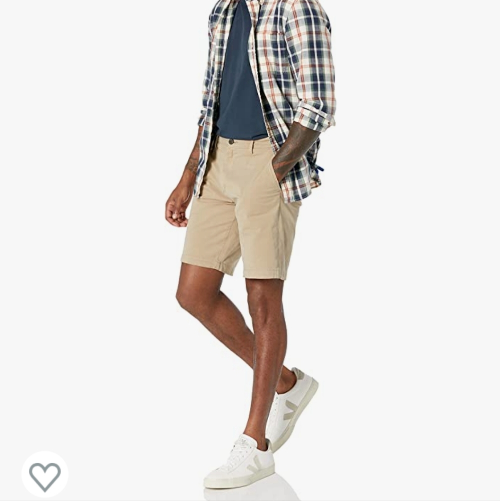 Big & Tall Men's Comfort Stretch Chino Short